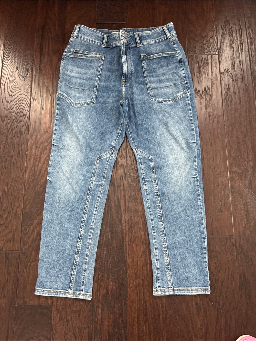 Wanderer Light Blue Relaxed Fit Jeans